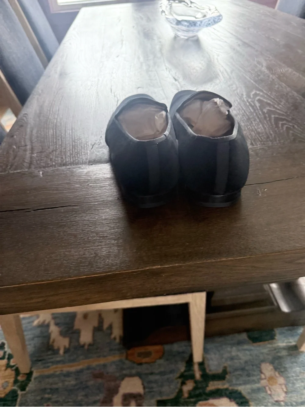 Stubbs & Wootton Black VELVET SLIPPER. Never Worn!! Size US9.5/UK9/EU43